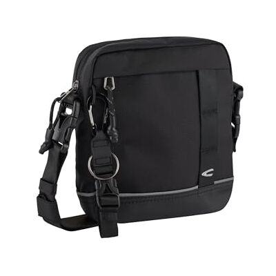 camel active Bolso Bandolera Connect Cross Bag Black Negro camel active Bolso Bandolera Connect Cross Bag Black Negro