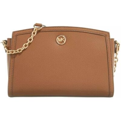 Michael Kors Chantal bolsa de hombro para mujer, Luggage Michael Kors Chantal bolsa de hombro para mujer, Luggage