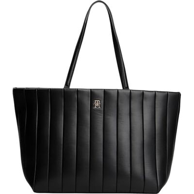 Tommy Hilfiger TH GRACE TOTE AW0AW17670 Bolsa para mujer, color negro (negro), talla única, Negro (Negro), One Size Tommy Hilfiger TH GRACE TOTE AW0AW17670 Bolsa para mujer, color negro (negro), talla única, Negro (Negro), One Size