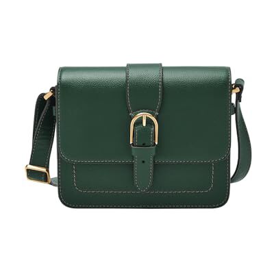 Fossil Zoey, Bolso de Hombro para Mujer, Verde Fossil Zoey, Bolso de Hombro para Mujer, Verde