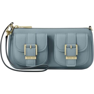 Michael Kors ZOE Bolso de mano pequeño de piel martillada Michael Kors ZOE Bolso de mano pequeño de piel martillada