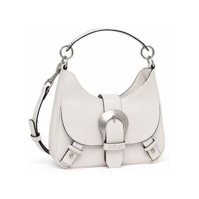 Replay Bolso bandolera para mujer de piel sintética, blanco (Dirty White 002), talla única Replay Bolso bandolera para mujer de piel sintética, blanco (Dirty White 002), talla única