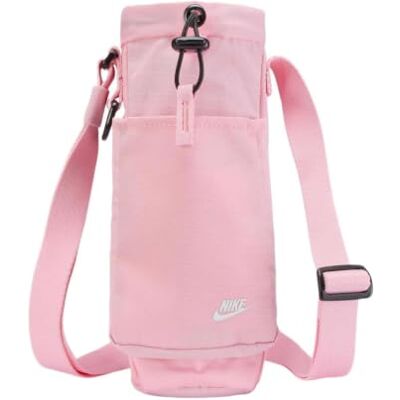 Nike Unisex Club Bolsa para Botella de Agua Med Soft Pink/Black/White One Size Nike Unisex Club Bolsa para Botella de Agua Med Soft Pink/Black/White One Size