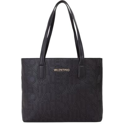 Valentino Mario Bolso sintético para mujer, color negro y negro, talla única, Negro, Talla única Valentino Mario Bolso sintético para mujer, color negro y negro, talla única, Negro, Talla única