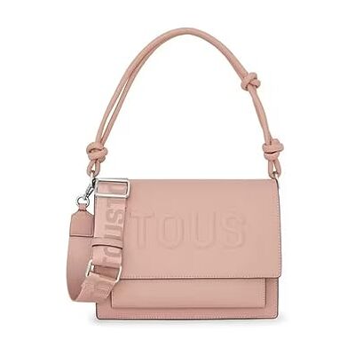 TOUS Bandolera Mediana Audree Topo, Para Mujer, Medidas 18 x 25 x 12,5 cm, Colección La Rue New TOUS Bandolera Mediana Audree Topo, Para Mujer, Medidas 18 x 25 x 12,5 cm, Colección La Rue New