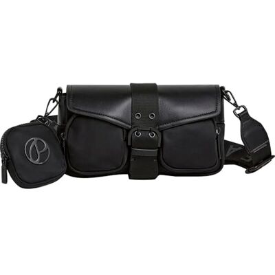 Pepe Jeans Bolso Gale para mujer, color negro (negro), talla única, Negro (Black), Talla única Pepe Jeans Bolso Gale para mujer, color negro (negro), talla única, Negro (Black), Talla única