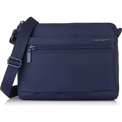 Hedgren Bolso bandolera para mujer con protección RFID, negro (total eclipse), talla única Hedgren Bolso bandolera para mujer con protección RFID, negro (total eclipse), talla única