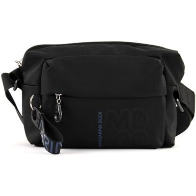 Mandarina Duck Md 20 , Bolso Bandolera, Mujer, Negro (Black), 21x15x8 (L x H x W) Mandarina Duck Md 20 , Bolso Bandolera, Mujer, Negro (Black), 21x15x8 (L x H x W)
