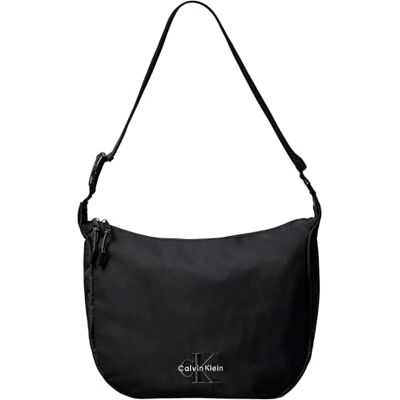 Calvin Bolso Crossbody Hombre Bold Sling con cierre de cremallera, Negro (Black), Talla Única Calvin Bolso Crossbody Hombre Bold Sling con cierre de cremallera, Negro (Black), Talla Única