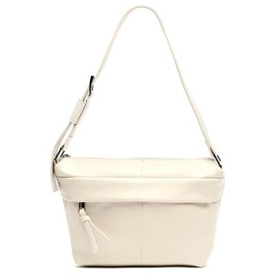 MISAKO Sierra bolso pequeño de hombro con asa regulable ED. Look chic y actual, para el día a día, fácil de combinar, diseño versátil, complemento de moda, ideal como regalo para mujer MISAKO Sierra bolso pequeño de hombro con asa regulable ED. Look chic y actual, para el día a día, fácil de combinar, diseño versátil, complemento de moda, ideal como regalo para mujer
