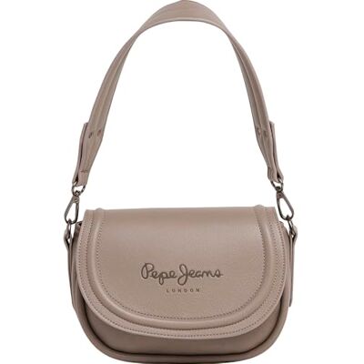 Pepe Jeans Bolso Crisha Code para mujer, talla única, Gris (gris Yale), Talla única Pepe Jeans Bolso Crisha Code para mujer, talla única, Gris (gris Yale), Talla única