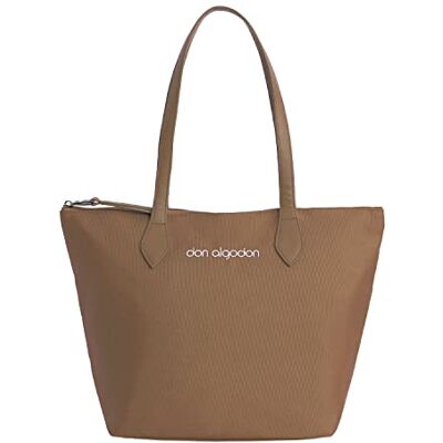 DON ALGODON Bolso mujer Bolsos de mujer Bolso shopper mujer the tote bag con cierre de cremallera organizador bolsos de mujer en el interior DON ALGODON Bolso mujer Bolsos de mujer Bolso shopper mujer the tote bag con cierre de cremallera organizador bolsos de mujer en el interior