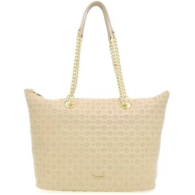 Pollini Borsa Shopping Heritage Con Logo Impresso Bag Mujer Pollini Borsa Shopping Heritage Con Logo Impresso Bag Mujer