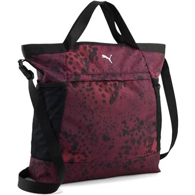 PUMA bolso de hombro AT ESS Concept 1 Tote Bag Ruby Noir rojo PUMA bolso de hombro AT ESS Concept 1 Tote Bag Ruby Noir rojo
