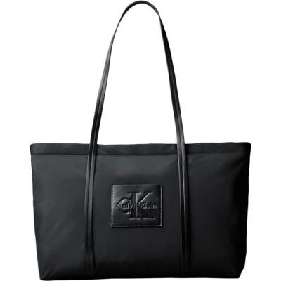 Calvin Women Handbags NYLON MEDIUM TOTELV04F3869G BLACK (Black), One Size Calvin Women Handbags NYLON MEDIUM TOTELV04F3869G BLACK (Black), One Size
