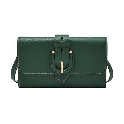 Fossil Harwell, Bolso Cruzado Mujeres, Verde Fossil Harwell, Bolso Cruzado Mujeres, Verde