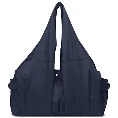 VOLGANIK ROCK Bolso de hombro para mujer, impermeable, para compras, ligero, bolso de trabajo y bolso de viaje, bolso de mano Oxford de nailon de gran capacidad, 8022-azul oscuro, Large VOLGANIK ROCK Bolso de hombro para mujer, impermeable, para compras, ligero, bolso de trabajo y bolso de viaje, bolso de mano Oxford de nailon de gran capacidad, 8022-azul oscuro, Large