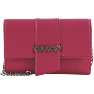 HUGO Mel 2.0 Clutch, Acoplamiento para Mujer, Bright Pink, One Size HUGO Mel 2.0 Clutch, Acoplamiento para Mujer, Bright Pink, One Size