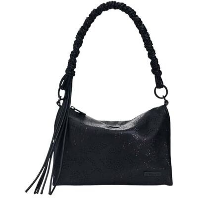 Desigual bolso bandolera Paladio Crossbody Bag Black negro Desigual bolso bandolera Paladio Crossbody Bag Black negro