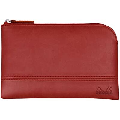 Rhodia rama pochette zippé en simili cuir italien taille L (21x28 cm) FUCHSIA Rhodia rama pochette zippé en simili cuir italien taille L (21x28 cm) FUCHSIA