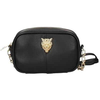 PLEIN SPORT Crossover ZOE FW 24, Bolso para Mujer, Negro, C PLEIN SPORT Crossover ZOE FW 24, Bolso para Mujer, Negro, C