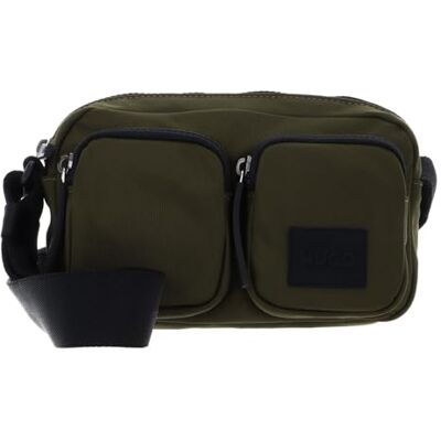 HUGO Ethon 3.0 Ew Pocket Crossbody Bag, Verde abierto., talla única HUGO Ethon 3.0 Ew Pocket Crossbody Bag, Verde abierto., talla única