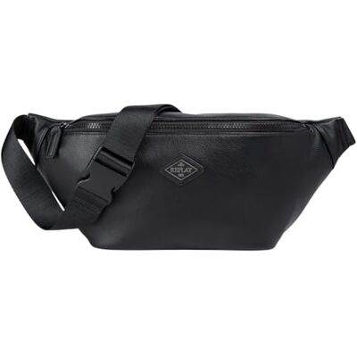 Replay Fm3797, Riñonera Hombres, 0098 Black, Talla única Replay Fm3797, Riñonera Hombres, 0098 Black, Talla única