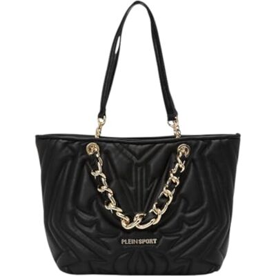 PLEIN SPORT Tote Jenna, Bolso para Mujer, Negro PLEIN SPORT Tote Jenna, Bolso para Mujer, Negro