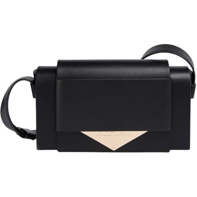 Replay Fw3811, Bolso Bandolera Mujeres, 0099 Sun Black, Mittelgroße Replay Fw3811, Bolso Bandolera Mujeres, 0099 Sun Black, Mittelgroße