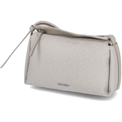 Calvin Gracie Mini Bag_JCQ Crossover, Gris (Stoney Beige Jacquard Mono), Gris (Stoney Beige Jacquard Mono), One Size Calvin Gracie Mini Bag_JCQ Crossover, Gris (Stoney Beige Jacquard Mono), Gris (Stoney Beige Jacquard Mono), One Size