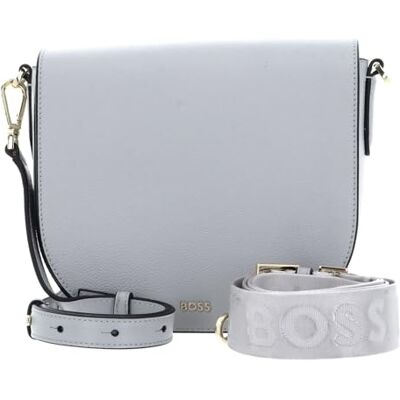 Boss Alyce Flap Xbody Bm Crossbody, Light/Pastel Grey50., talla única Boss Alyce Flap Xbody Bm Crossbody, Light/Pastel Grey50., talla única