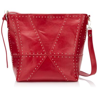 nascita , Bolso bandolera Mujeres, rojo oscuro nascita , Bolso bandolera Mujeres, rojo oscuro
