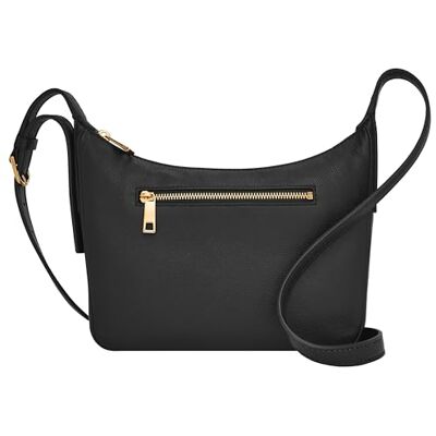 Fossil Crossbody Bag, Cecilia-Bandolera Mujer, Negro pequeño, Small Fossil Crossbody Bag, Cecilia-Bandolera Mujer, Negro pequeño, Small