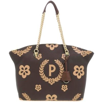 Pollini HERITAGE LOGO CLASSIC TOTE BAG Pollini HERITAGE LOGO CLASSIC TOTE BAG