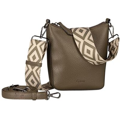 Gabor bags Linda Crossbody Bag Bolso bandolera para mujer (tamaño pequeño), verde, small Gabor bags Linda Crossbody Bag Bolso bandolera para mujer (tamaño pequeño), verde, small