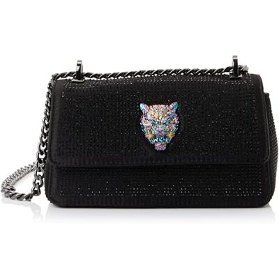 PLEIN SPORT Mini Shoulder Kate, Handbag Unisex Adulto, Black PLEIN SPORT Mini Shoulder Kate, Handbag Unisex Adulto, Black