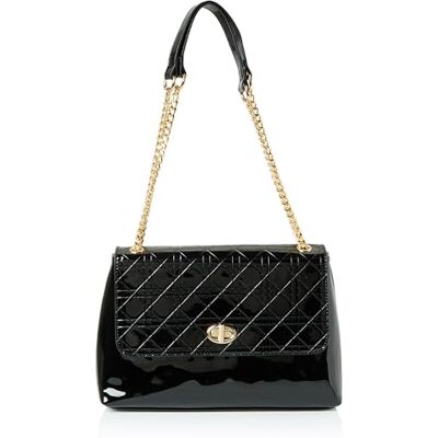nascita Bandolera, Bolso de Hombro para para Mujer, Negro y Multicolor, Einheitsgröße nascita Bandolera, Bolso de Hombro para para Mujer, Negro y Multicolor, Einheitsgröße