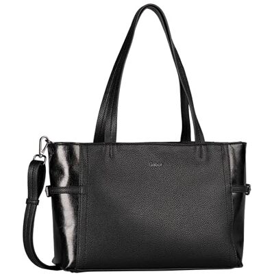 Gabor bags Noelle Shopper Bolso bandolera con cremallera para mujer, tamaño mediano, Negro, medium, moderno Gabor bags Noelle Shopper Bolso bandolera con cremallera para mujer, tamaño mediano, Negro, medium, moderno