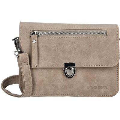ENRICO BENETTI Zoë Crossbody tas PU Middentaupe ENRICO BENETTI Zoë Crossbody tas PU Middentaupe