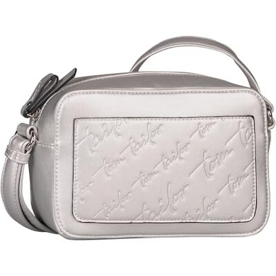 TOM TAILOR Wendi, Bolso de Hombro de Mujeres, Plata TOM TAILOR Wendi, Bolso de Hombro de Mujeres, Plata