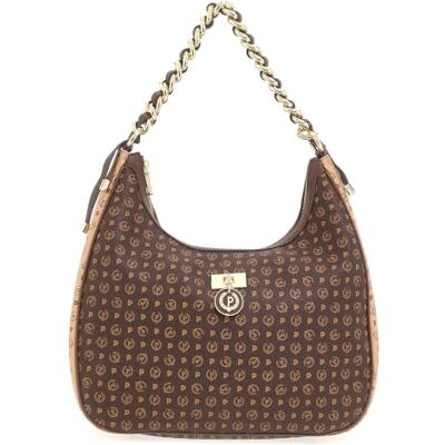 Pollini HERITAGE LOGO CLASSIC SHOULDER BAG Pollini HERITAGE LOGO CLASSIC SHOULDER BAG
