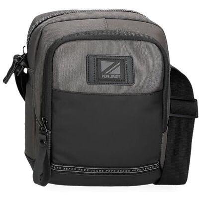 Pepe Jeans Stratford Bandolera Mediana Gris 17x22x7,5 cms Poliéster Pepe Jeans Stratford Bandolera Mediana Gris 17x22x7,5 cms Poliéster