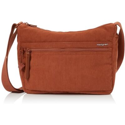 Hedgren bolso bandolera bolso de hombro Inner City Harper's S Shoulder Bag RFID S Corduroy Redwood Burl terracota Hedgren bolso bandolera bolso de hombro Inner City Harper's S Shoulder Bag RFID S Corduroy Redwood Burl terracota