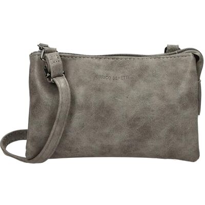 ENRICO BENETTI Anna, Bolso para Mujer, Middengrijs, Talla ÚNICA ENRICO BENETTI Anna, Bolso para Mujer, Middengrijs, Talla ÚNICA