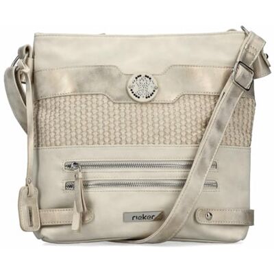 Rieker H1346, Bolso Bandolera Mujeres, Beige Rieker H1346, Bolso Bandolera Mujeres, Beige