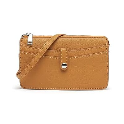 MISAKO Kaia bolso bandolera pequeño ED. Resistente, estilo elegante, lo esencial siempre a mano, look chic y actual, fácil de combinar, ideal como regalo para mujer MISAKO Kaia bolso bandolera pequeño ED. Resistente, estilo elegante, lo esencial siempre a mano, look chic y actual, fácil de combinar, ideal como regalo para mujer
