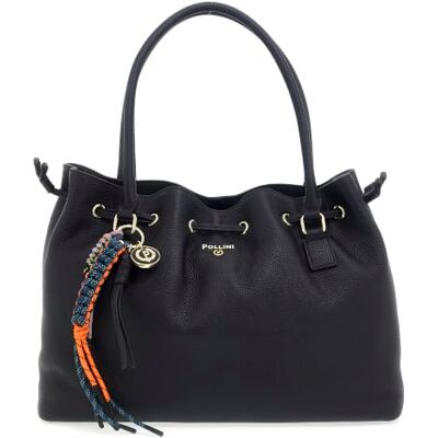 Pollini Borsa A Secchiello In Pelle Martellata Bag Mujer Pollini Borsa A Secchiello In Pelle Martellata Bag Mujer