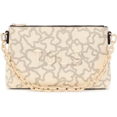 TOUS Clutch Beige, Para Mujer, Medidas 16 x 26 x 7 cm, Colección Kaos Icon TOUS Clutch Beige, Para Mujer, Medidas 16 x 26 x 7 cm, Colección Kaos Icon