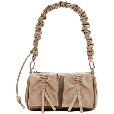 Desigual bolso bandolera bolso de hombro Modus Naron Hand Bag White marrón topo Desigual bolso bandolera bolso de hombro Modus Naron Hand Bag White marrón topo