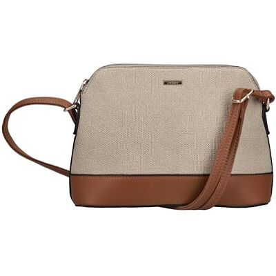 Rieker H1510, Bolso Bandolera para Mujer, Beige, S Rieker H1510, Bolso Bandolera para Mujer, Beige, S